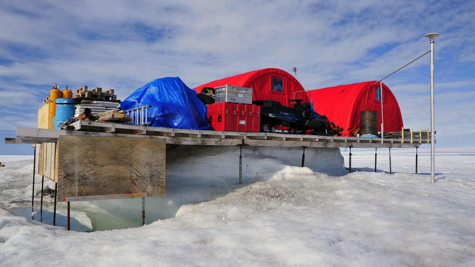 Swiss Camp on the Greenland Ice Sheet
